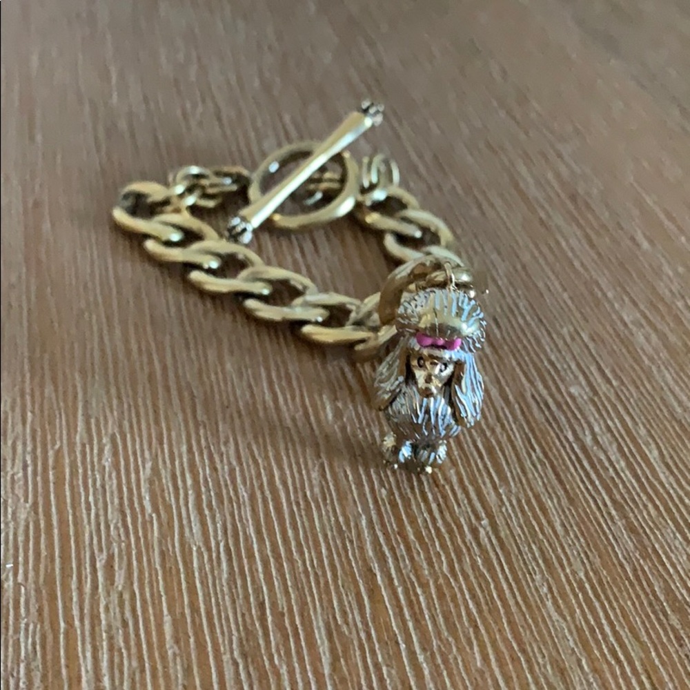 Vintage inspired MidCentury Poodle Charm Bracelet